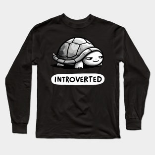 Introverted Turtle Long Sleeve T-Shirt